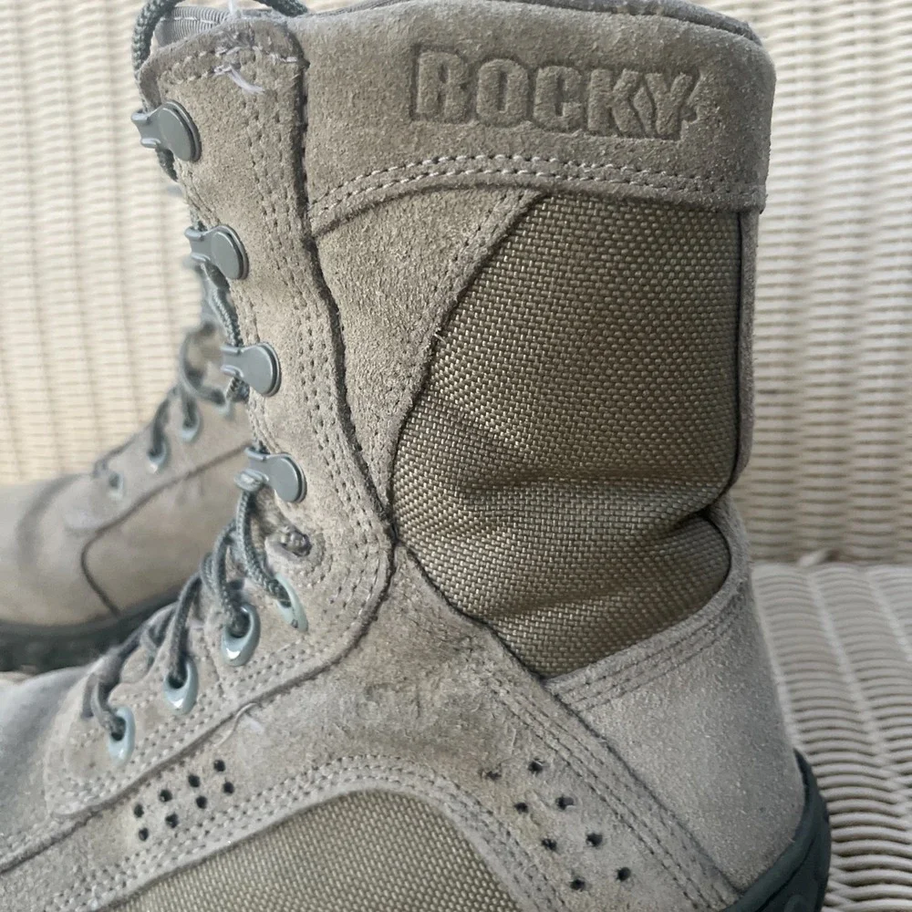 Rocky Mens 6 W Military Tactical S2V Jungle Boot Olive Green Vibram USA